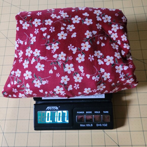 Microstar Pretty Red Floral Pullover Style Short Sleeved Dress Size XXL - Picture 9 of 9